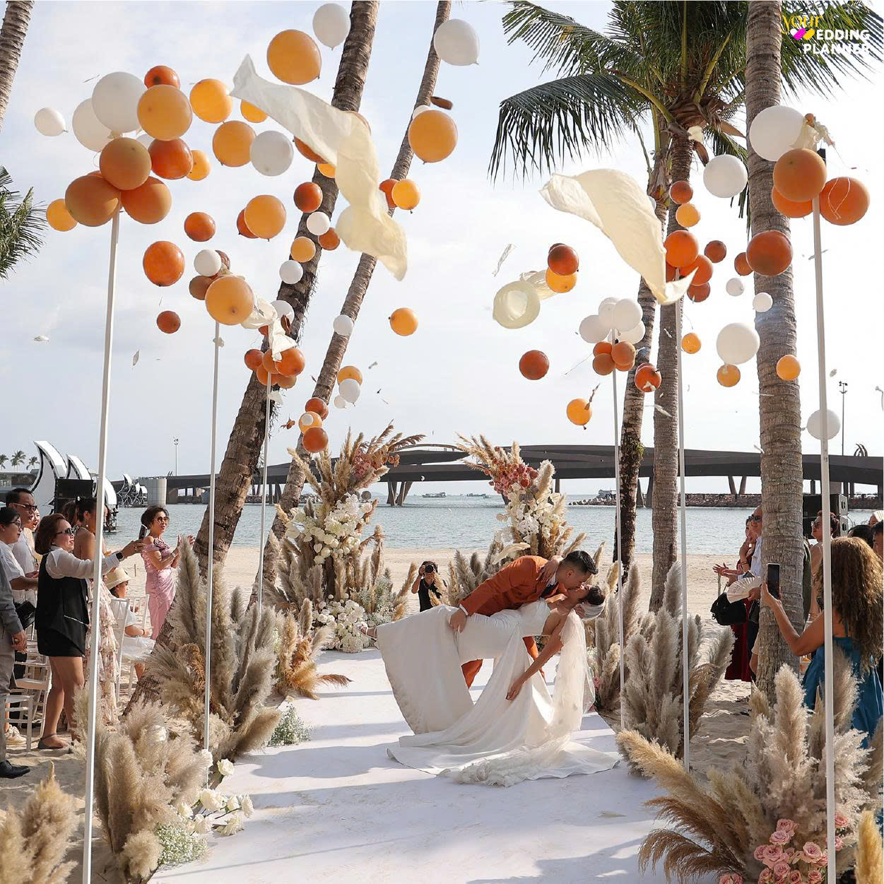 Destination Wedding Phu Quoc | Sunset Town | Damian & Eva